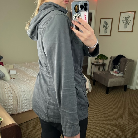 Mossimo supply Gray jacket/coat xxl - Picture 2 of 6